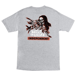 Independent Skateboard Trucks Shirt Spellbound Heather Grey