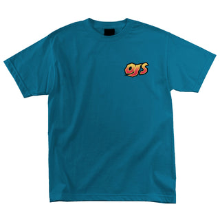 OJ Wheels Shirt Glass Galapagos Blue