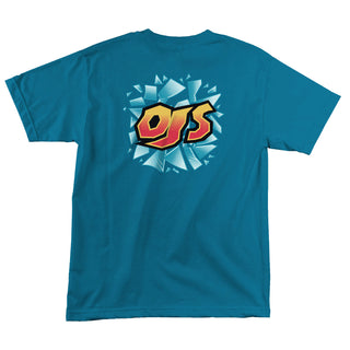 OJ Wheels Shirt Glass Galapagos Blue