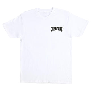Creature Skateboards Shirt Fiend Club Relic White