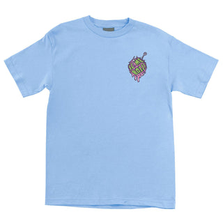 Slime Balls Wheels Skateboard Shirt Shark Bait Light Blue