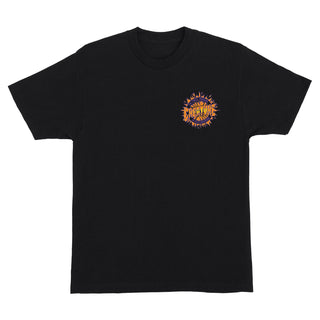 Creature Skateboard T-Shirts Finest Shatter Black