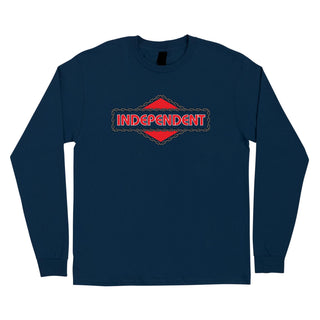 Independent Trucks Longsleeve Shirt Chain Breaker Navy