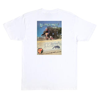 OJ Wheels Shirt Natas Frozen Music White