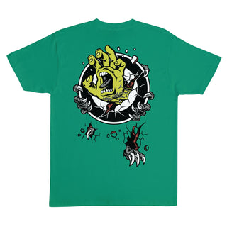 Santa Cruz Skateboards Shirt Roskopp Screaming Target Kelly Green