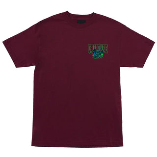 Creature Skateboards Shirt Hellbound Maroon
