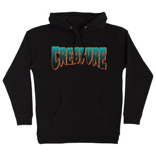 Creature Skateboards Hoody Logo Pullover Black/Teal