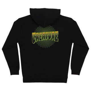 Creature Skateboards Hoody Vortex Zip Black