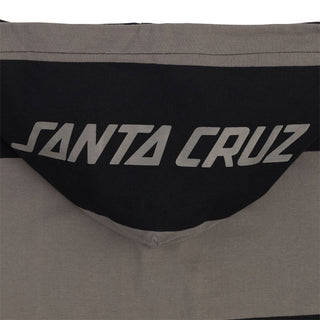 Santa Cruz Skateboards Longsleeve Shirt Convergence Rugby Top Black/Charcoal