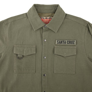 Santa Cruz x Stranger Things Coat Crawl Utility Jacket Army