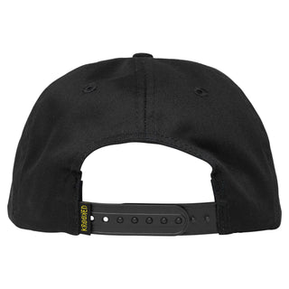 Krooked Skateboards Hat Koffin Snapback Black