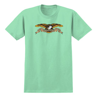 Anti Hero Skateboards Shirt Eagle Mint Green/Black