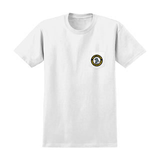 Anti Hero Shirt Pigeon Round Pocket White Mens