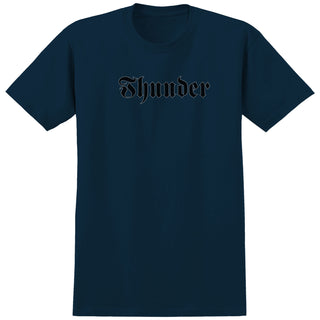 Thunder Trucks Shirt Script True Navy