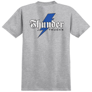 Thunder Trucks Shirt Bolt Script Grey/Blue