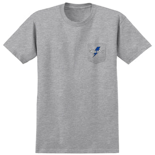 Thunder Trucks Shirt Bolt Script Grey/Blue