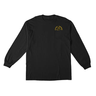 Anti Hero Skateboards Longsleeve Shirt Rock Dove Fill Black/Yellow