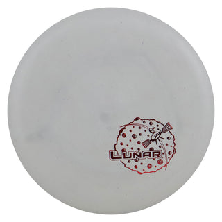 Gateway Disc Golf Lunar Voodoo Putter 2/3/0/0 Light Grey/Red 176 grams