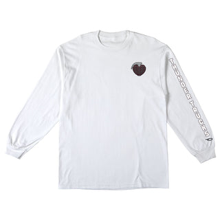 Thunder Trucks Longsleeve Shirt OG Grenade Sleeves White/Black/Maroon