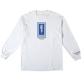 Thunder Trucks Longsleeve Shirt Boxed Bolt White/Blue/Black