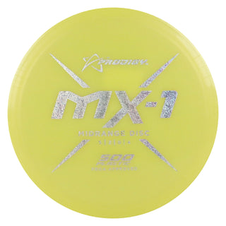 Prodigy Disc Golf 500 MX-1 Midrange Disc 5/2/0/4 Yellow/Silver Shimmer 176 grams