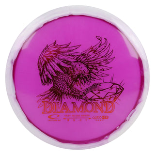 Latitude 64 Disc Golf Opto-Ice Orbit Diamond Fairway Driver 8/6/-3/1 Purple/Red 155 grams