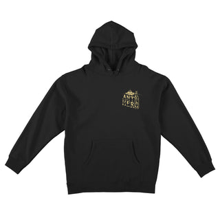 Anti Hero Skateboards Hoody Carnales Reposado Pullover Black/Pale Yellow
