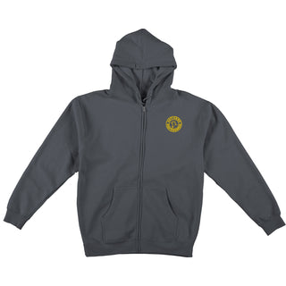 Anti Hero Skateboards Hoody Basic Pigeon Round Zip Charcoal