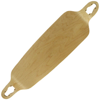 Longboard Moose Drop Down/Through Deck 9.75" x 39.75" Zebra Bamboo