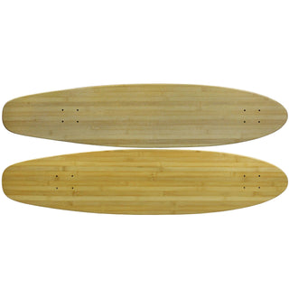Moose Longboard Deck 9" x 40" Kicktail Bamboo