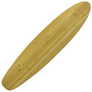 Moose Longboard Deck 9" x 40" Kicktail Bamboo