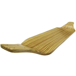 Longboard Moose Drop Down Deck 8" x 40" Zebra Bamboo
