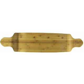 Longboard Moose Drop Down Deck 9.75" x 41.5" Top Bamboo