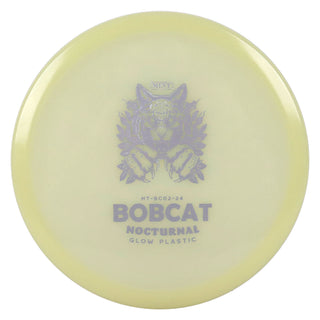 Mint Disc Golf Nocturnal Glow Bobcat Midrange 5/4/0/2.5 Glow/Silver 177 grams