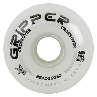 Labeda Roller Hockey Wheels - Gripper Crossover 68mm 76A White (Single)