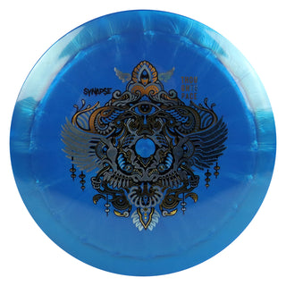 Thought Space Disc Golf Ethereal Synapse Distance Driver 12/5/0/3 Sapphire/Teal Blue 174 grams