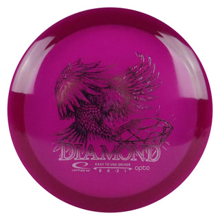 Latitude 64 Disc Golf Opto Diamond Fairway Driver 8/6/-3/1 Plum/Lavender 157 grams