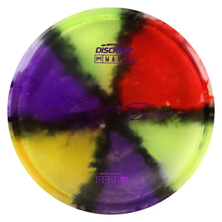 Discraft Disc Golf Paul McBeth Z Line Fly Dye Malta Midrange 5/4/1/3 Purple Red Bio Hazard/Purple 160-163g