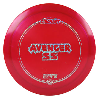 Discraft Disc Golf Z Line Avenger SS Distance Driver 10/5/-3/1 Red/Holo Shapes 167-169g