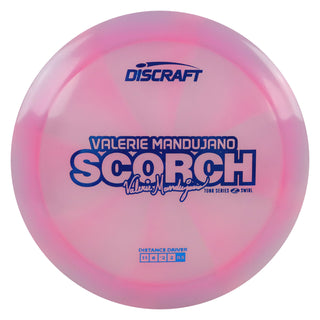 Discraft Disc Golf Valerie Mandujano 2025 Tour Series Z Swirl Scroch Driver 11/6/-2/2 Pink/Blue 173-174g