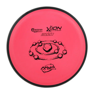 MVP Disc Golf Putter 3-Pack Electron Soft Ion Red 166g