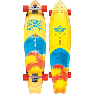 Dusters California Longboard Blotter Marble Yellow/Blue 37"