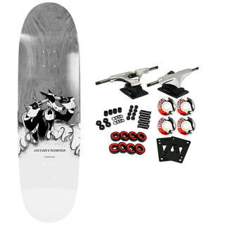 Jacuzzi Skateboard Complete Jackson Pilz Headache Grey 9.125" x 32.3"