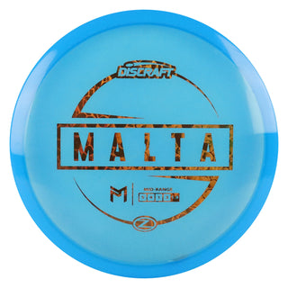Discraft Disc Golf Paul McBeth Z Line Malta Midrange 5/4/1/3 Blue/Orange Scales 173-174 grams
