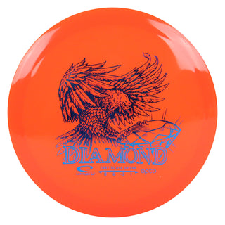 Latitude 64 Disc Golf Opto Diamond Fairway Driver 8/6/-3/1 Orange/Blue 155 grams