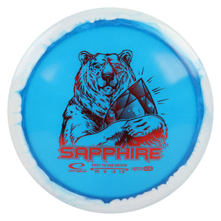 Latitude 64 Disc Golf Opto-Ice Orbit Sapphire Distance Driver 10/6/-2/1.5 Blue/Red 162 grams