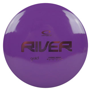 Latitude 64 Disc Golf Gold River Fairway Driver 7/7/-1/1 Purple/Lavender 170 grams