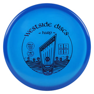 Westside Disc Golf VIP Harp Midrange 4/3/0/3 Blue/Purple 175 grams