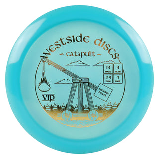 Westside Disc Golf VIP Catapult Distance Driver 14/4/-0.5/3 Blue/Gold 173 grams