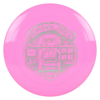 Westside Disc Golf Tournament Sampo Fairway Driver 10/4/-1/2 Pink/Silver 173 grams